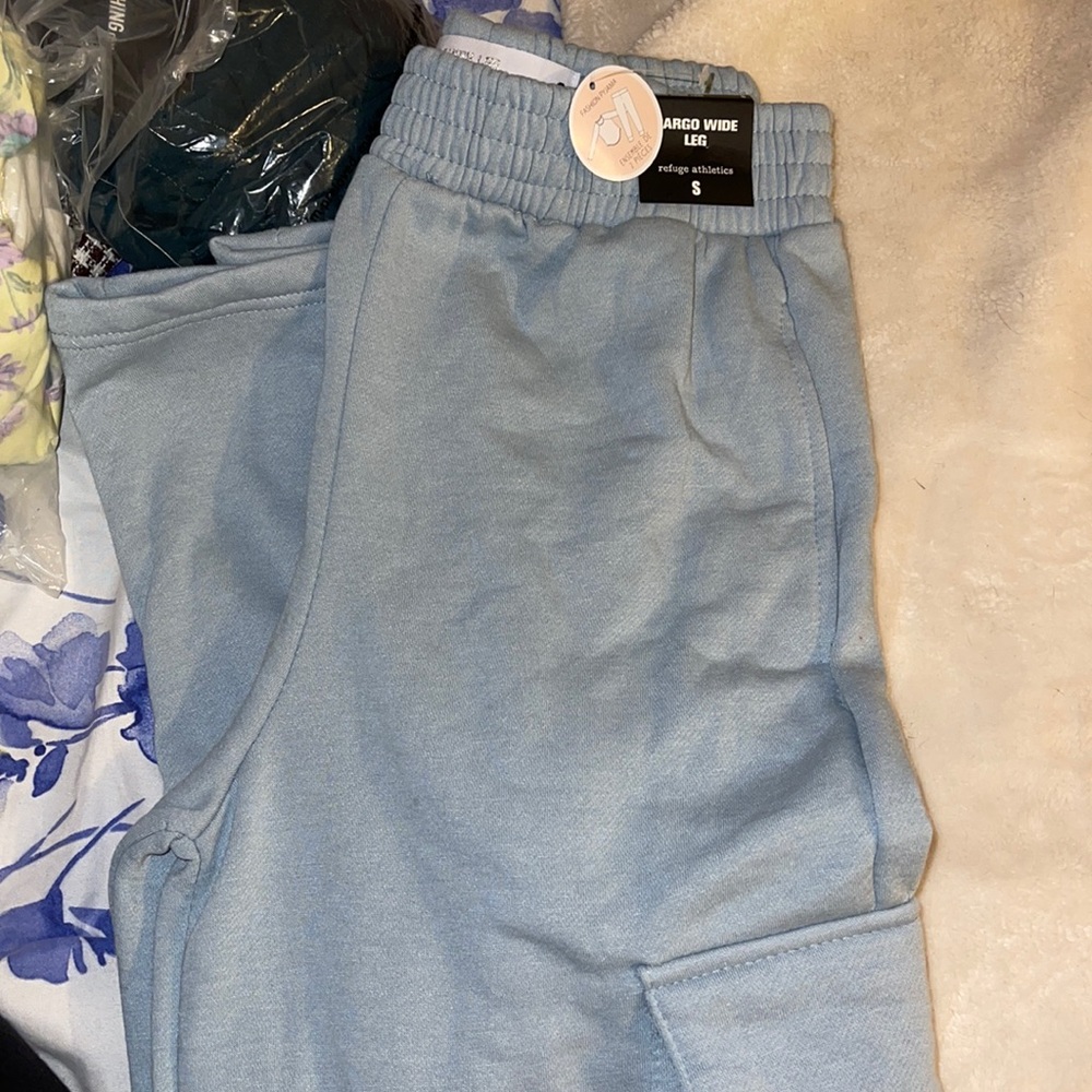 WIDE LEG SWEATS